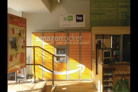 Amazon’s in-store presence thus far only extends to lockers